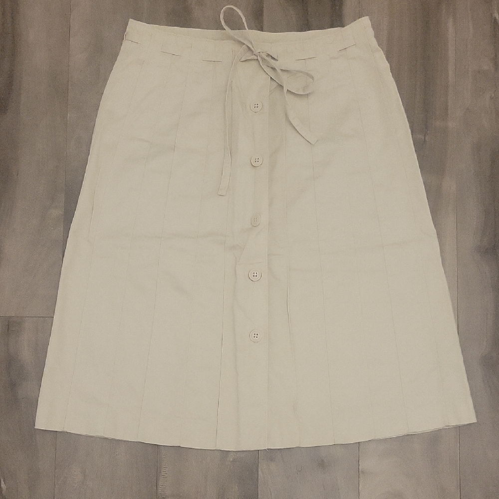 GAP khaki Button-Front Women's Skirt